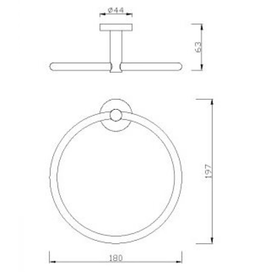 Móc Tròn Treo Khăn American Standard K-2801-47-N