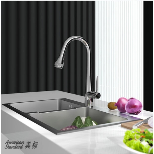 Vòi Bếp Cảm Ứng American Standard WF-5644 Rút Dây