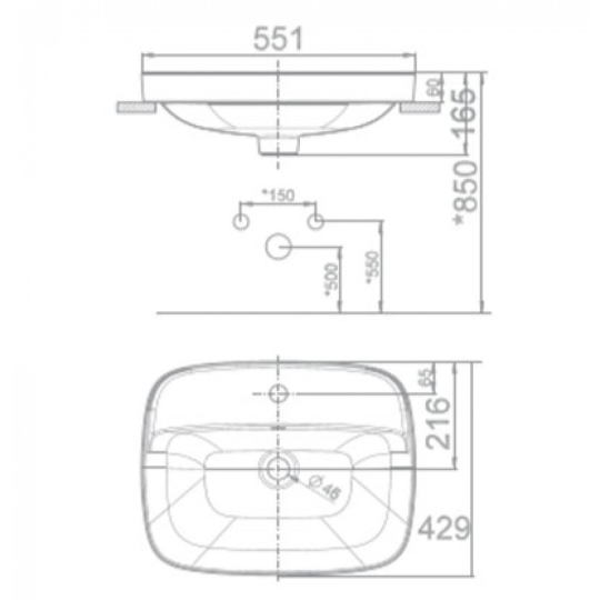 Chậu Rửa Đặt Bàn American Standard VF-0420 Signature