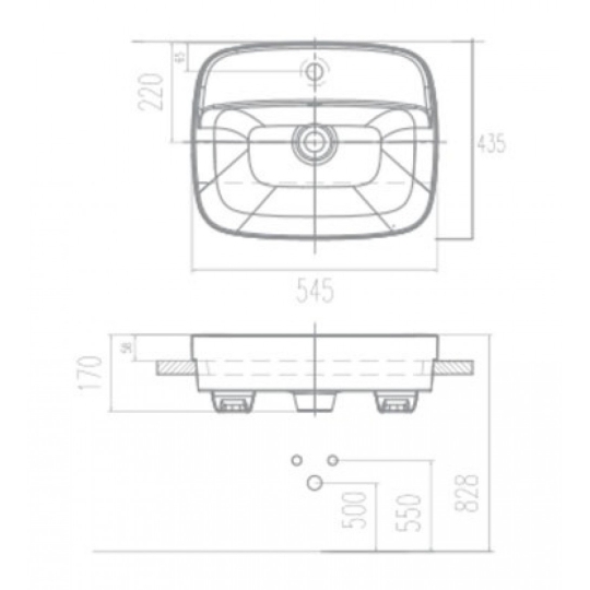 Chậu Rửa Bán Âm American Standard VF-0320 Signature