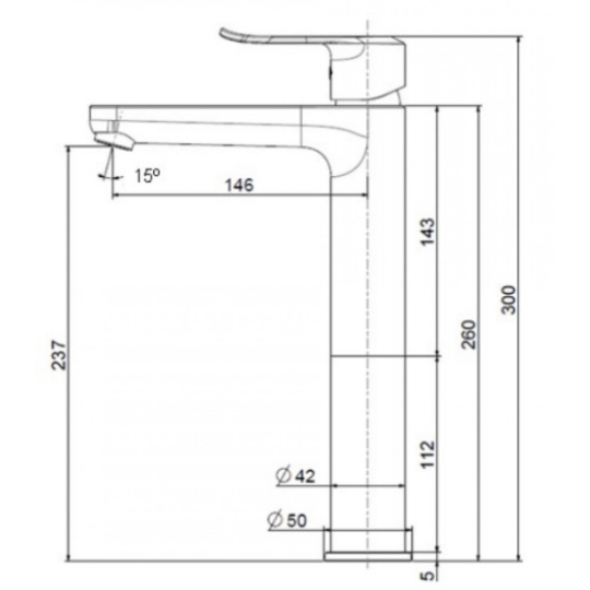 Vòi Lavabo Nóng Lạnh American Standard WF-0703 Neo Modern 