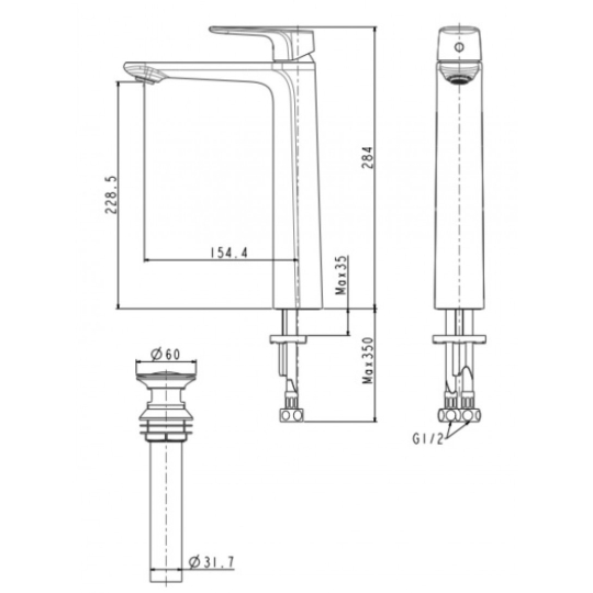 Vòi Lavabo Cao American Standard WF-1702 Signature 